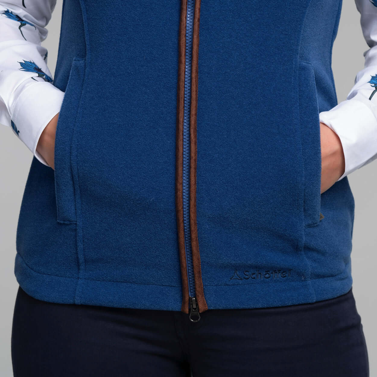 Schoffel - Lyndon Fleece Gilet - Colour: Colbalt
