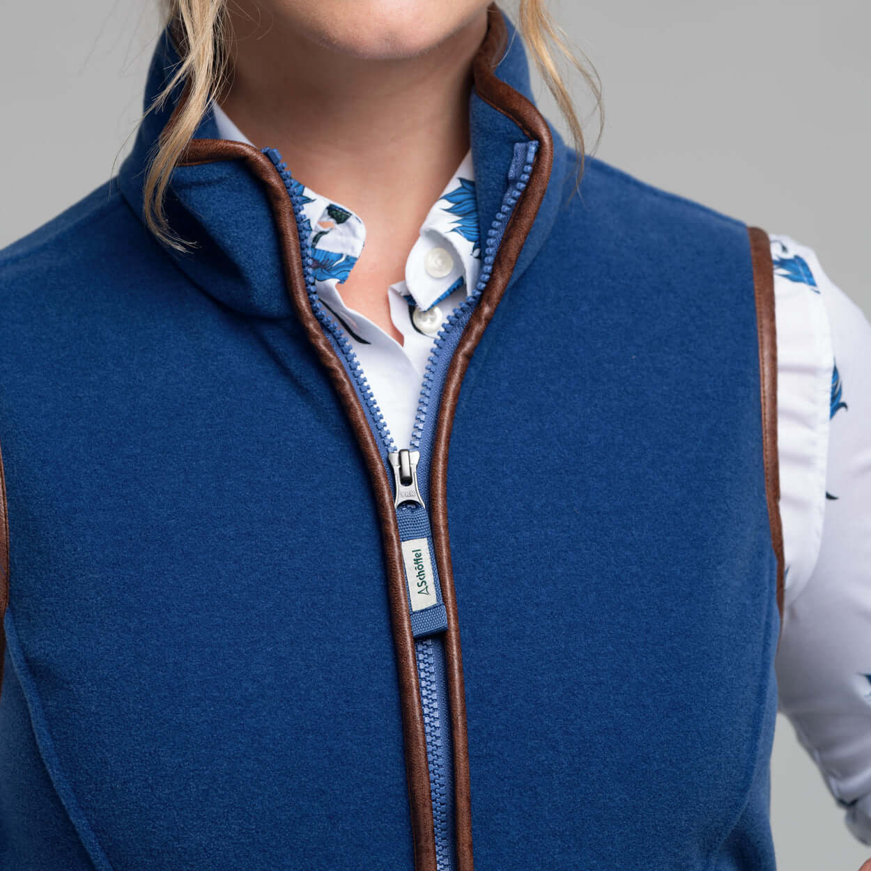 Schoffel - Lyndon Fleece Gilet - Colour: Colbalt