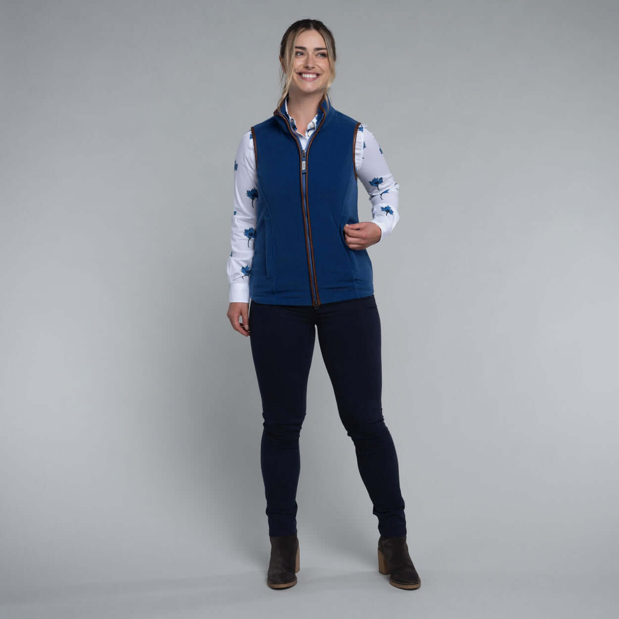 Schoffel - Lyndon Fleece Gilet - Colour: Colbalt