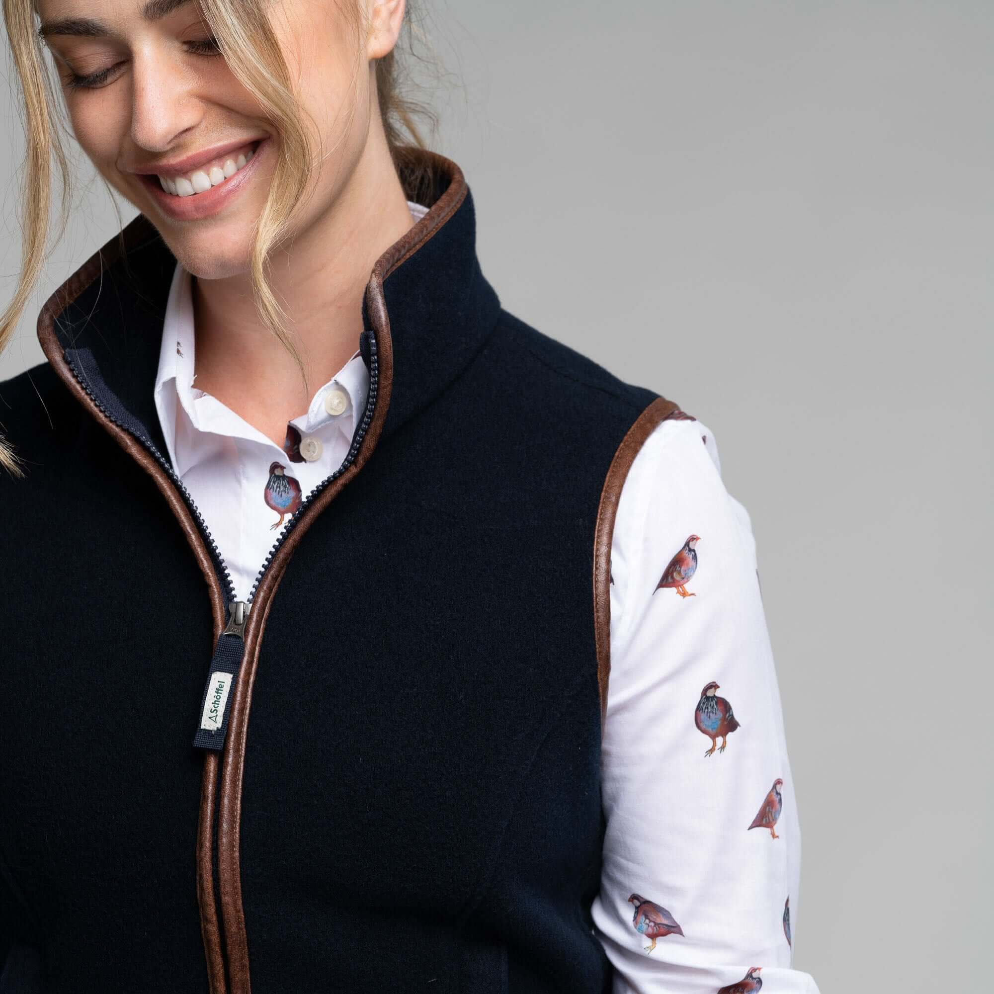 Schoffel - Lyndon Fleece Gilet - Colour: Colbalt