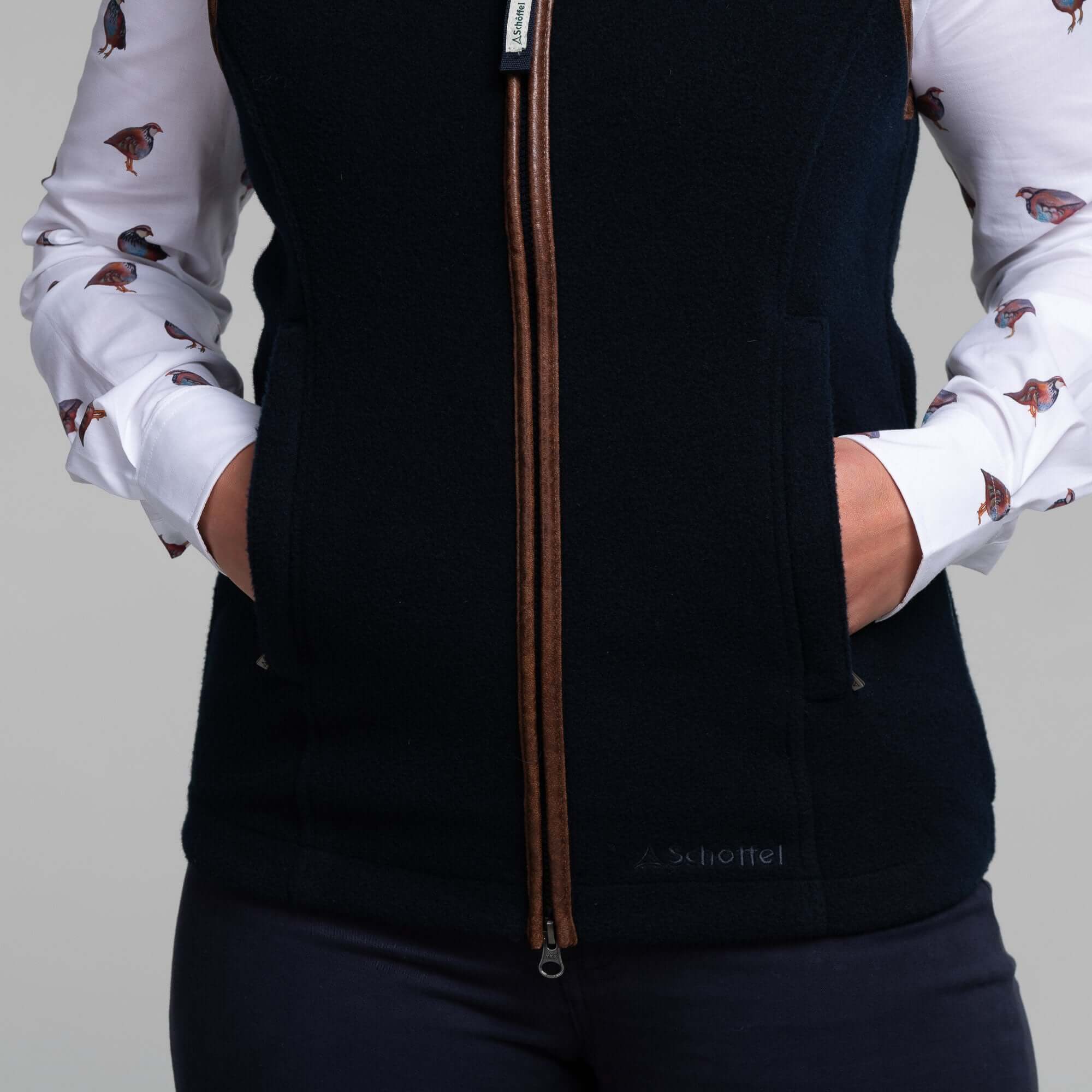 Schoffel - Lyndon Fleece Gilet - Colour: Colbalt