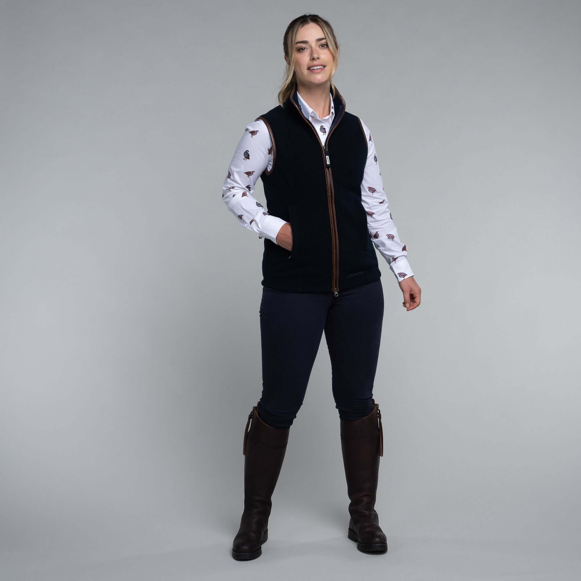 Schoffel - Lyndon Fleece Gilet - Colour: Colbalt