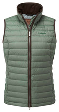 Schöffel women’s Launde down gilet in Laurel – product view