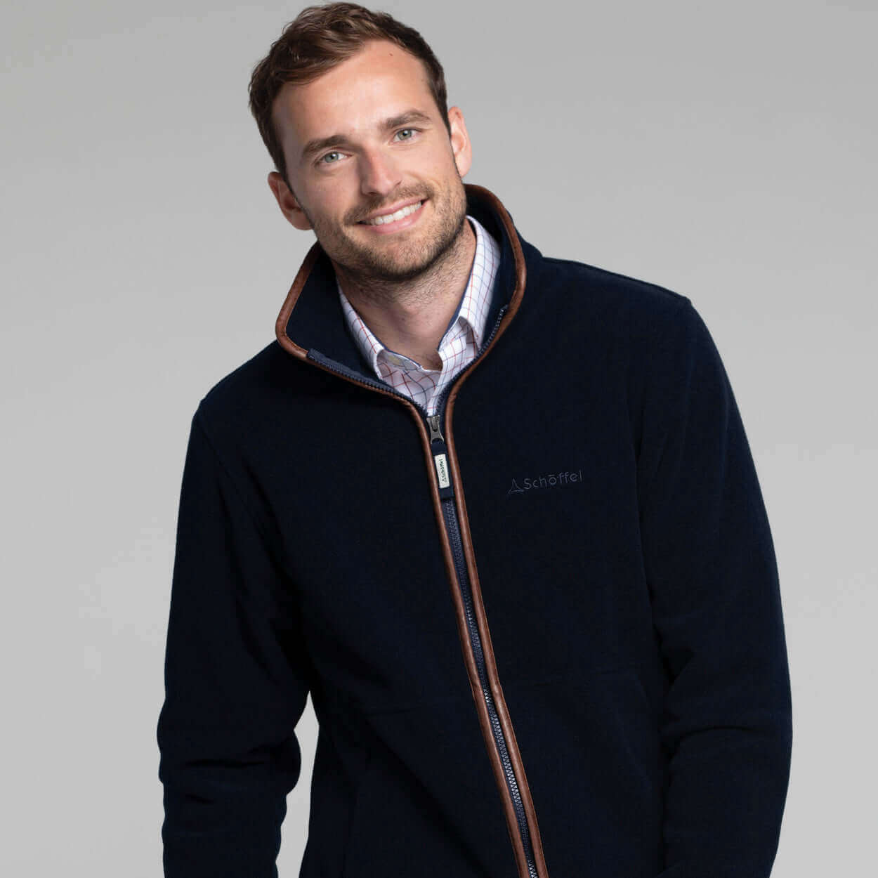 Schoffel - Cottesmore Zip Fleece - Colour: Navy