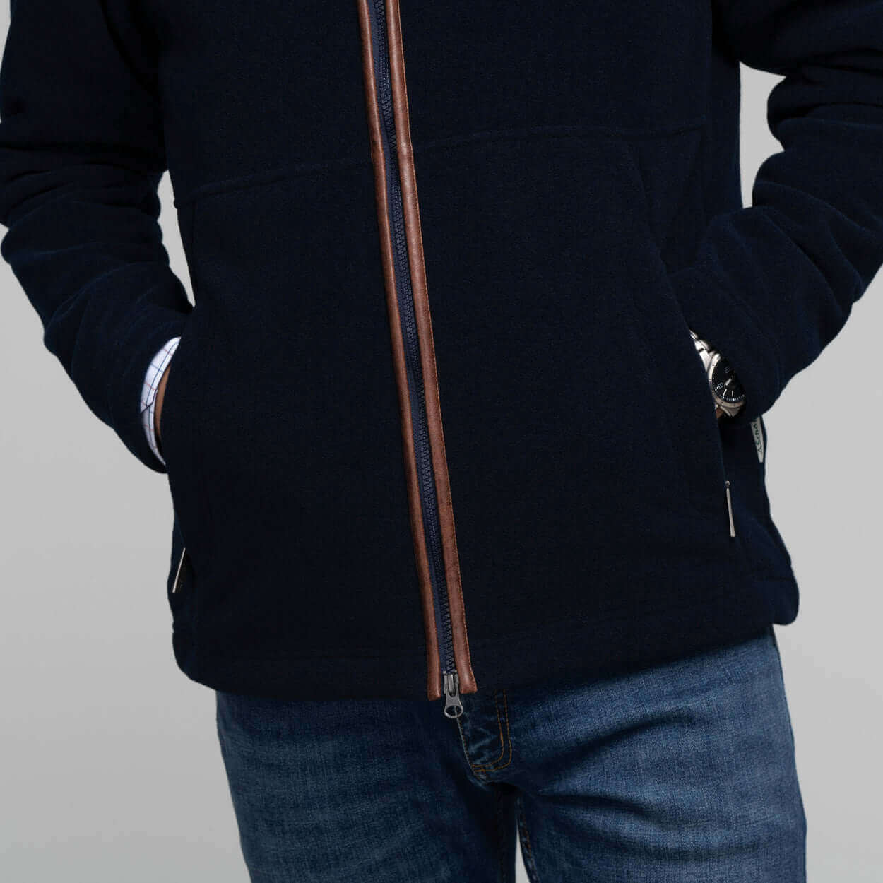 Schoffel - Cottesmore Zip Fleece - Colour: Navy