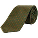 Livingston | Miniature Paisley Silk Tie | Colour: Evergreen