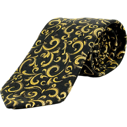 Van Buck - Squirls - Black / Gold - Colour: Black/Gold