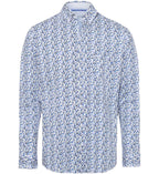 Brax - Daniel Shirt - Colour: Ice Blue Print