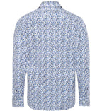 Brax - Daniel Shirt - Colour: Ice Blue Print