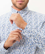 Brax - Daniel Shirt - Colour: Ice Blue Print