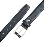 Ibex - Premium Leather Belt - Colour: Black