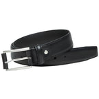 Ibex - Premium Leather Belt - Colour: Black
