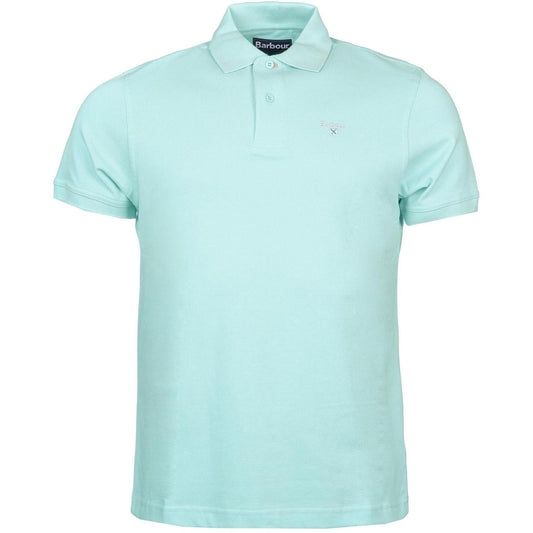 Barbour - Sports Polo - Colour: Aqua