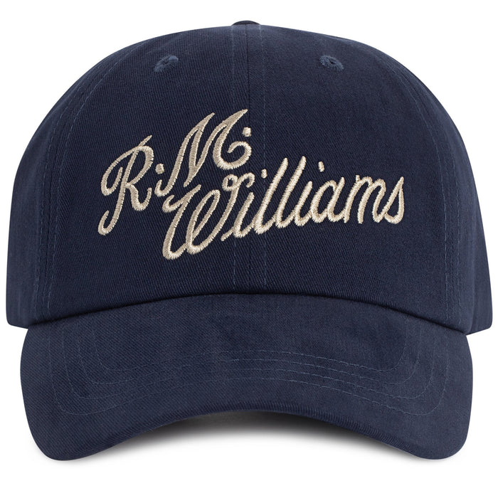 R M Williams | Script Cap Logo Cap | | Colour: NAVY