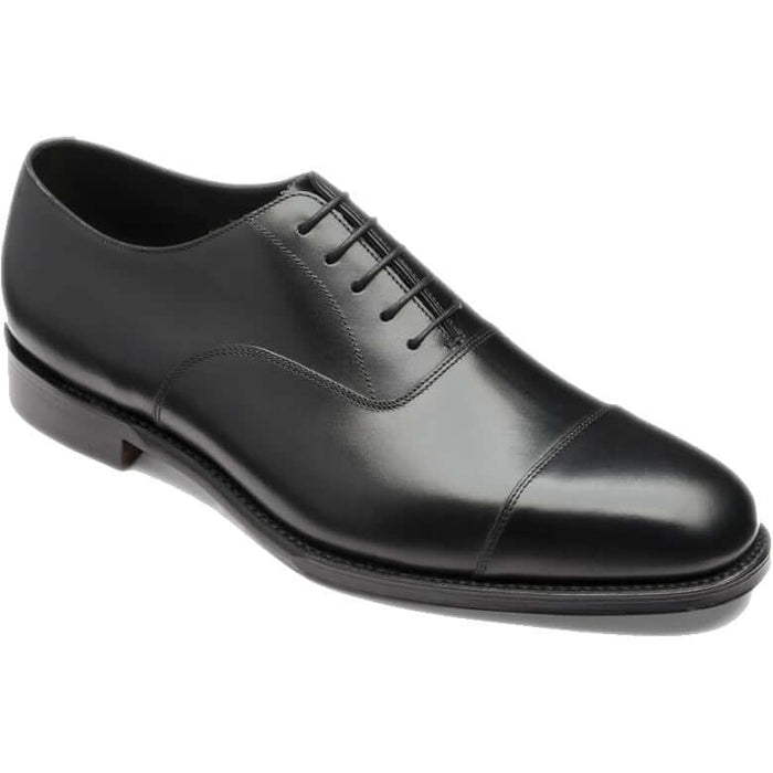Loake | Aldwych Shoe | Rubber Sole | Colour: Black