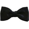Van Buck - Ready Tied Silk Bow Tie - Colour: Black