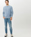 Brax | Sawyer Sweatshirt | Pewter | Size: Small, Medium, Large, Extra Large, 2XL
