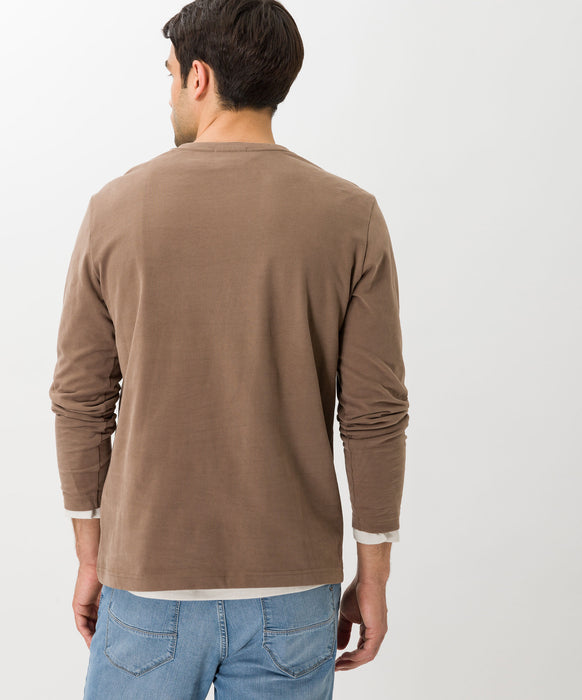 Brax | Timmy T Shirt | Mink | Size: Medium, Large, Extra Large, 2XL