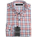 Bruno Saint Hilaire | Check Shirt - Blue & Red | Size: Small, Medium, Large, Extra Large, 2XL
