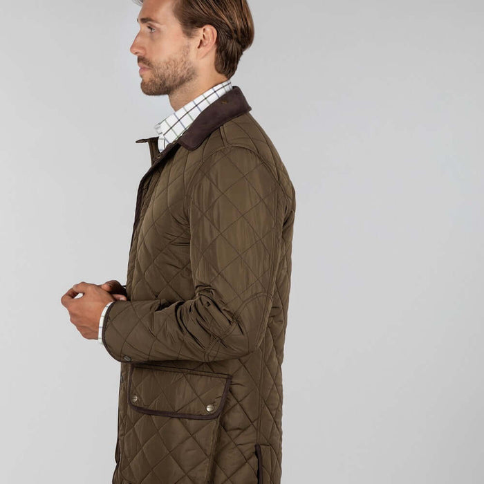 Schoffel | Barrowden Quilt Jacket | Colour: Navy, Olive