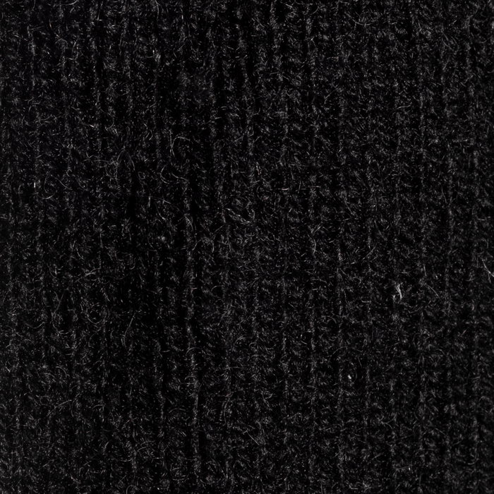 William Lockie | Lambswool Crew Neck Pullover | Colour: Black