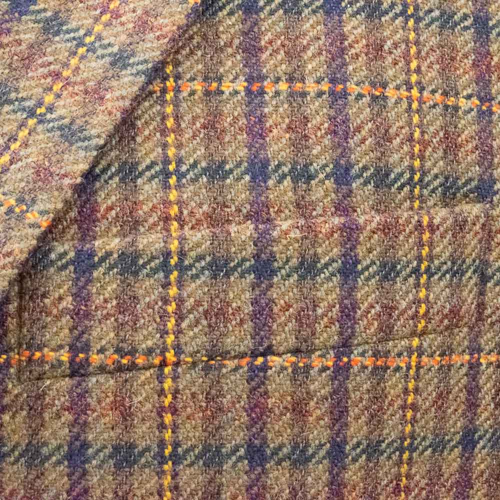 Livingston - Exclusive Lovat Tweed Check Jacket - Size: 42"