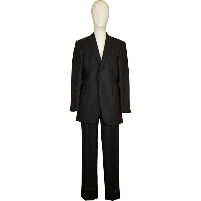 Livingston | 2 Piece Suit - Grey Pinstripe - 117 Block | Chest Size: 36", 38", 40", 42", 44", 46", 48"