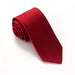 Van Buck | Plain Ribbed Silk Tie | Colour: CHERRY
