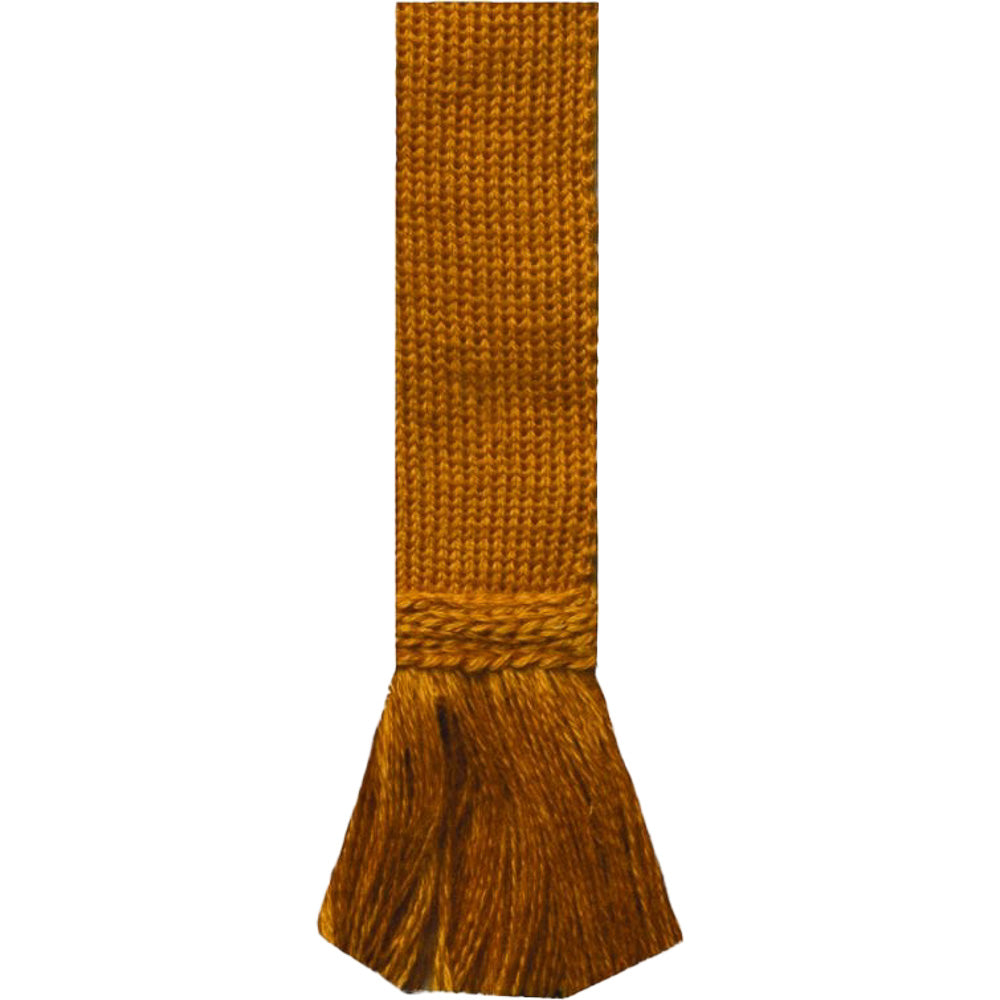 House of Cheviot - Merino Wool Garter Ties - Colour: Ochre