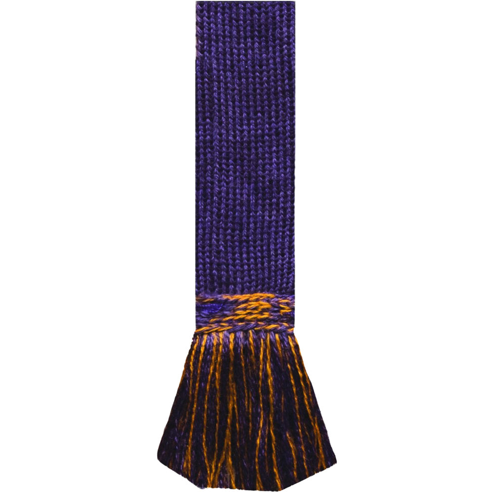 House of Cheviot - Merino Wool Garter Ties - Colour: Thistle