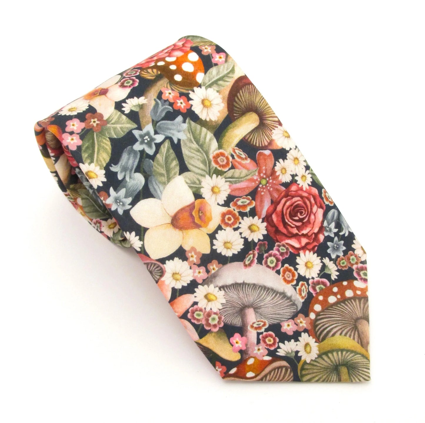 Van Buck - Tie Made from Liberty Fabric - Colour: Curious Land Pink