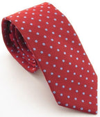 Van Buck - Spot Tie - Colour: Red/Sky