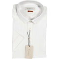 Bugatti - Linen Short Sleeve Shirt - Colour: White