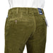 Bruhl | Montana Trousers | Cotton Corduroy | Olive Green | Waist Size: 32", 34", 36", 38", 40", 42", 44"