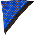Michaelis - Squared Silk Pocket Square - Colour: ROYAL SQUARE