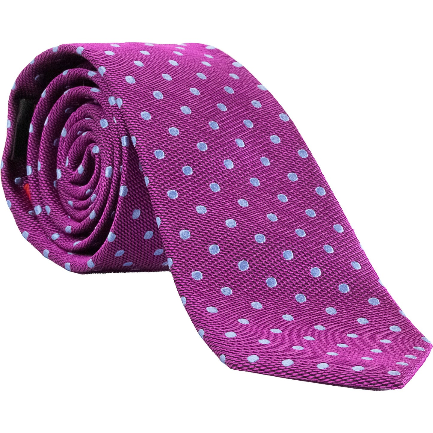 Van Buck - Spot Tie - Colour: Cerise/Sky