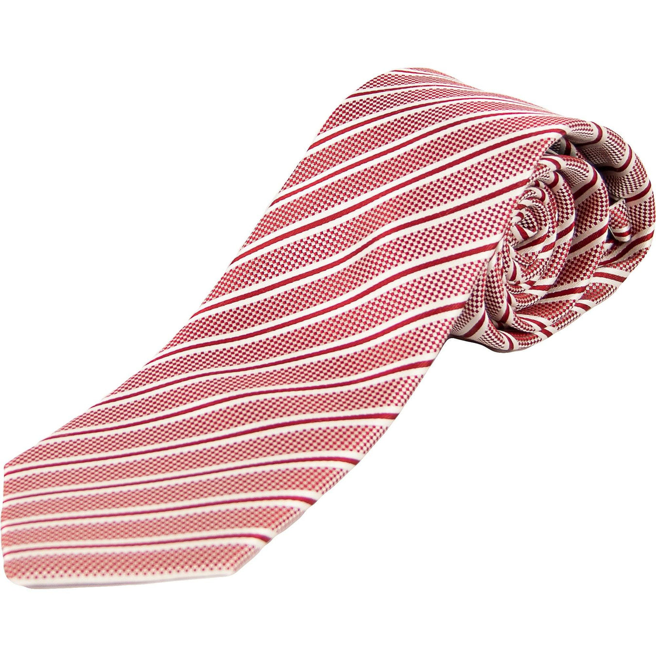 Eterna | Stripe Tie | Colour: RED