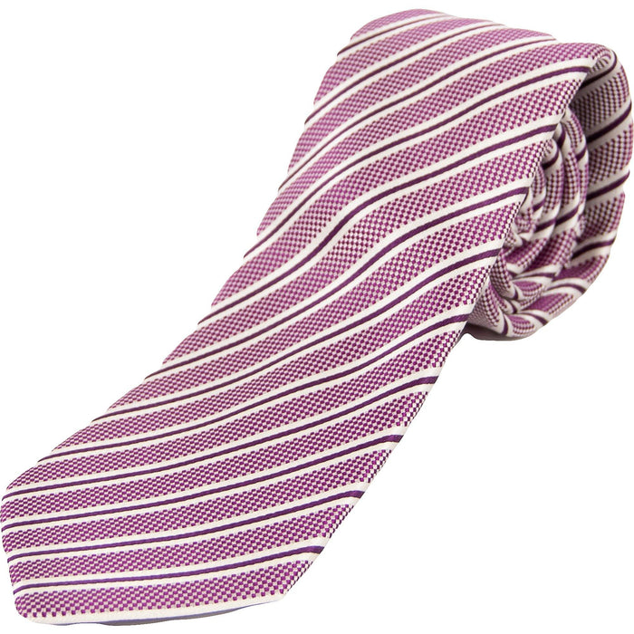 Eterna | Stripe Tie | Colour: PURPLE