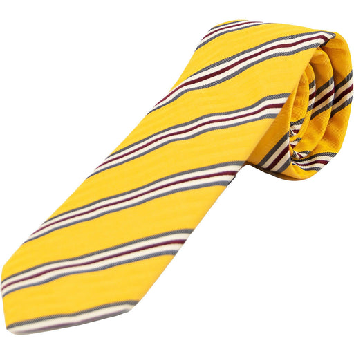 Livingston | Woven Silk Club Tie | Colour: NAVY, GOLD