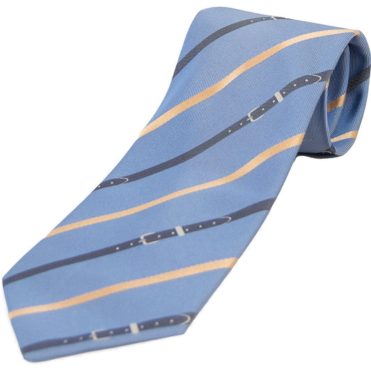 Dormeuil - Woven Silk Tie - Colour: Sky