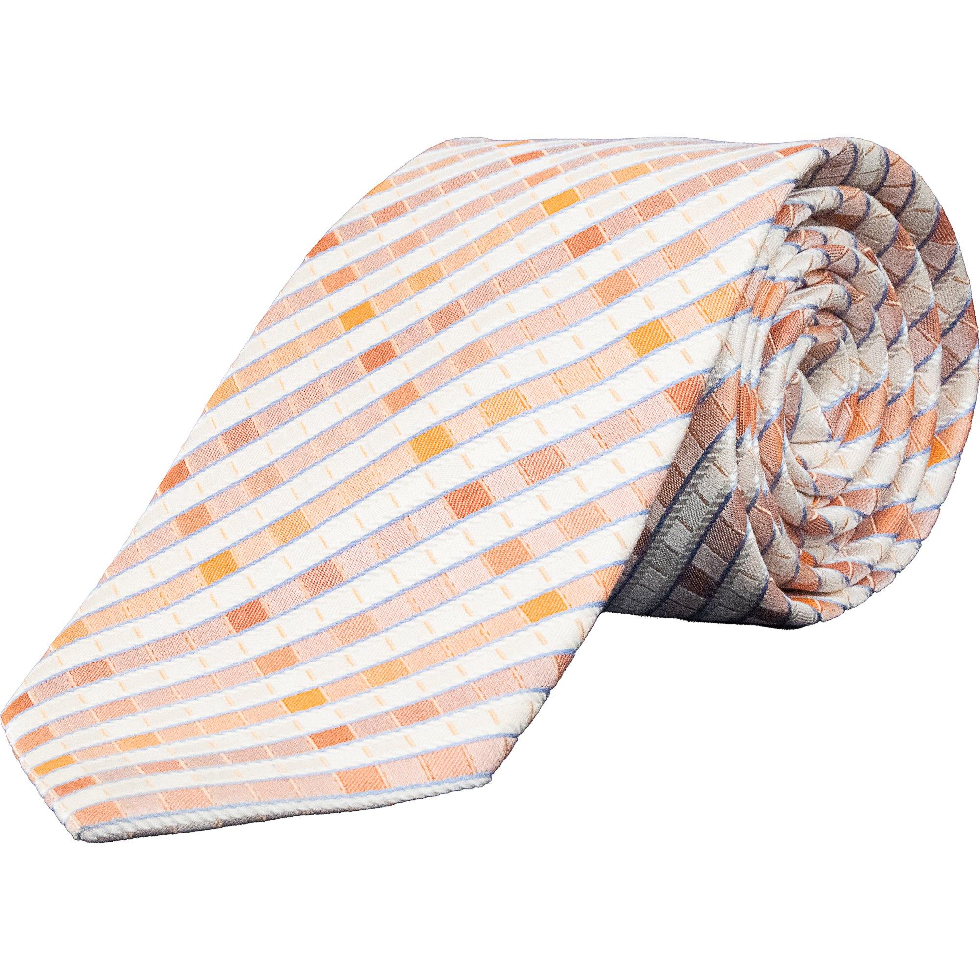 Michaelis - Stripe Tie - Colour: Apricot