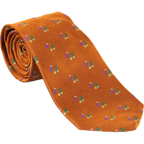 Livingston - Cartridges Tie - Colour: Rust