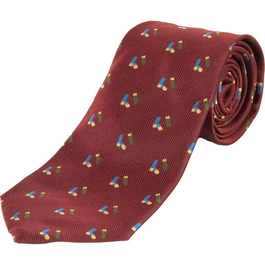 Livingston - Cartridges Tie - Colour: Burgundy