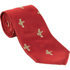 Livingston - Grouse Tie - Colour: Red