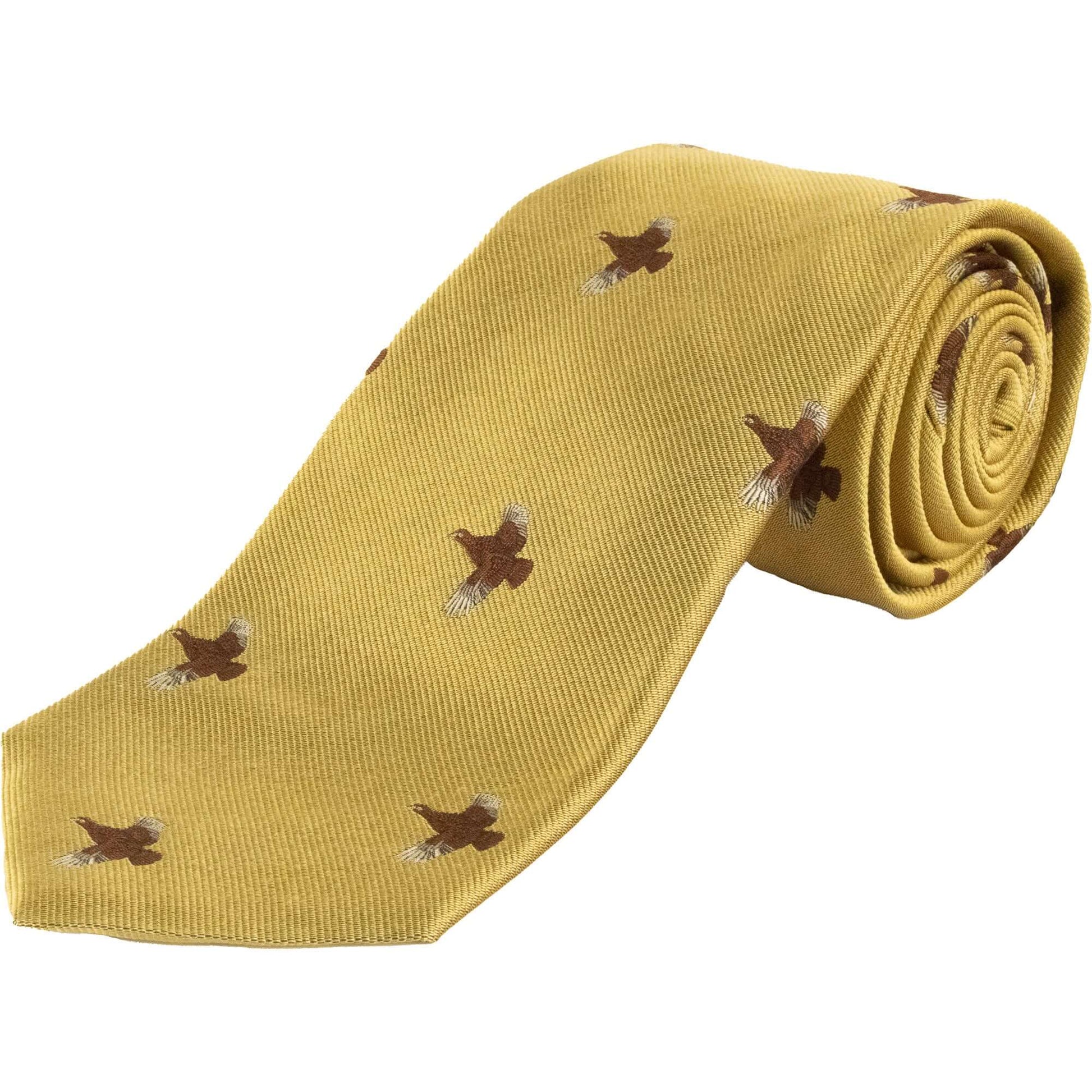 Livingston - Grouse Tie - Colour: Gold