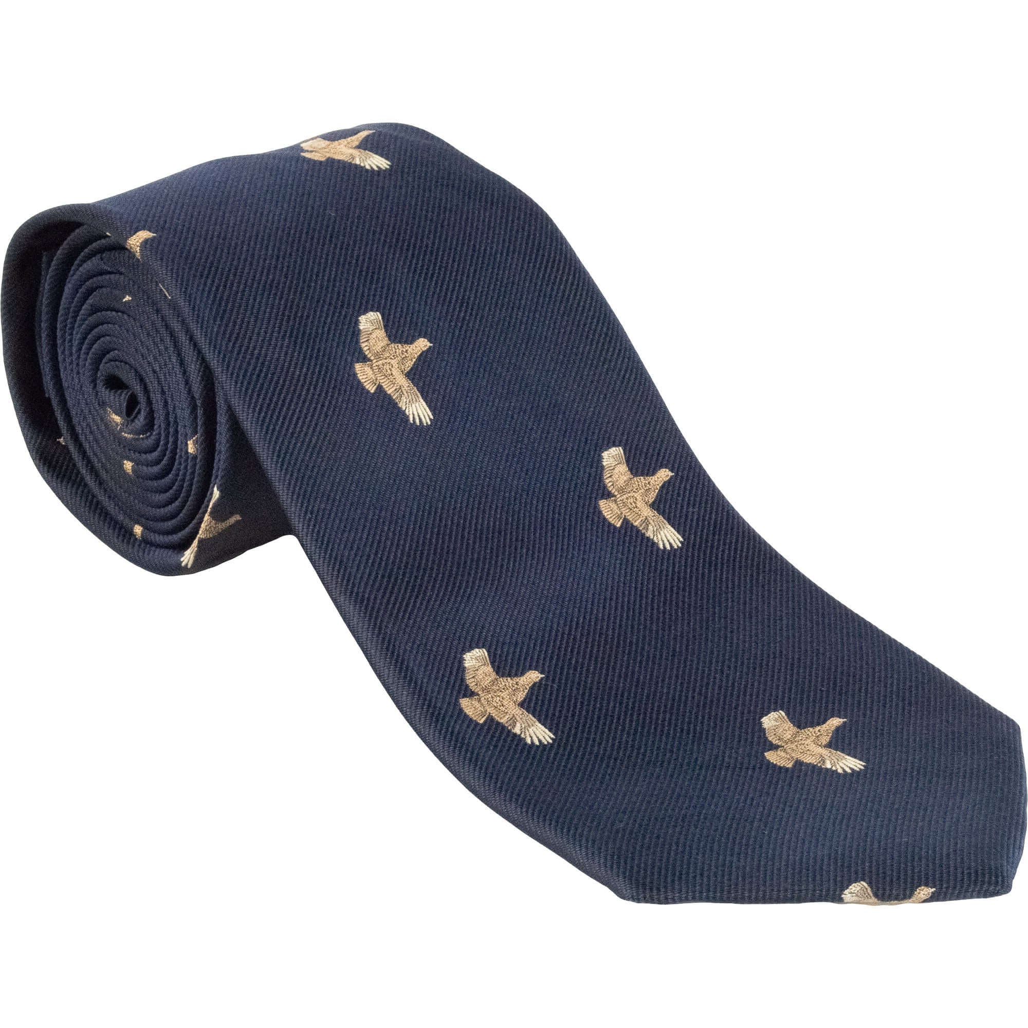 Livingston - Grouse Tie - Colour: Navy