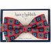 Hunt & Holditch | Bow Tie - Squares | Colour: RED MULTI