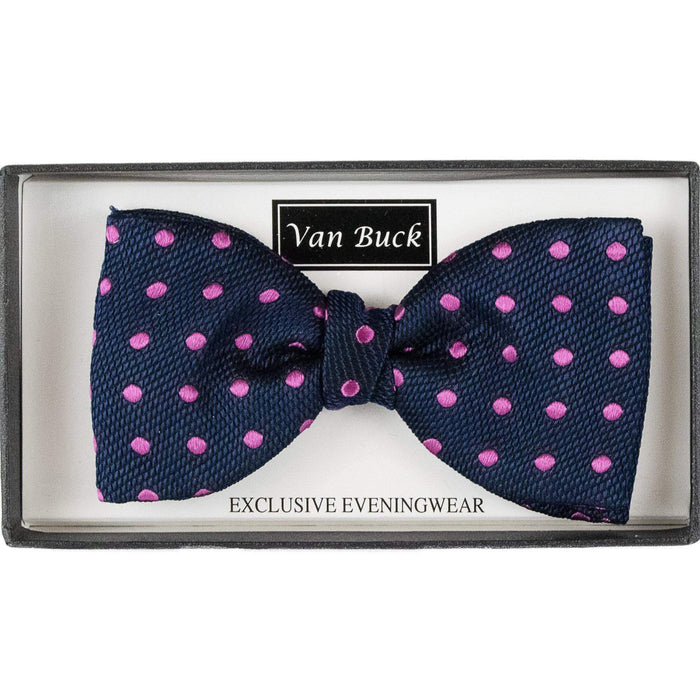 Van Buck | Bow Tie - Spot | Colour: NAVY SPOT