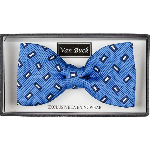 Van Buck | Bow Tie - Blue / White | Colour: BLUE WHITE