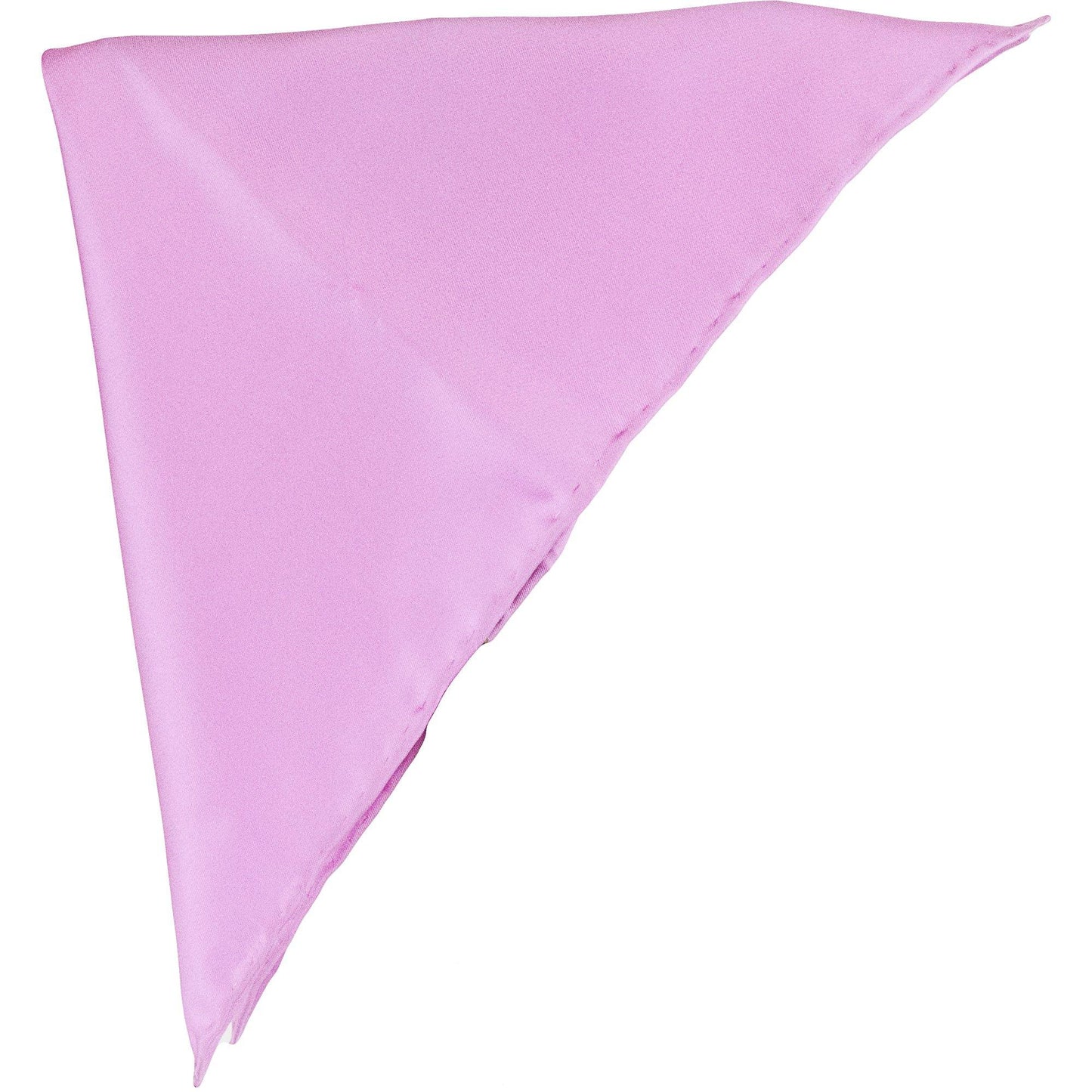 Van Buck - Plain Silk Pocket Square - Colour: Bubblegum